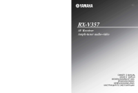 Yamaha RXV-357 - Owners Manual 
